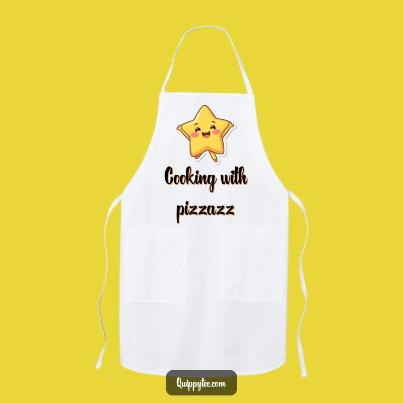 Funny Star Joy Apron: Cook Up Smiles in the Kitchen