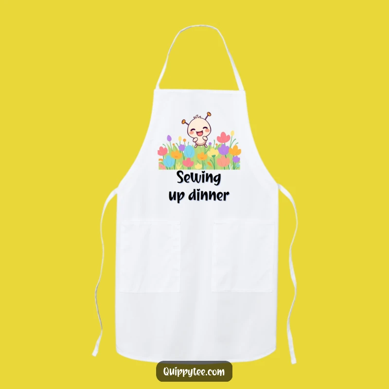 Funny Laughing Needle Apron: Crafty Protection, Practical Humorous Gift