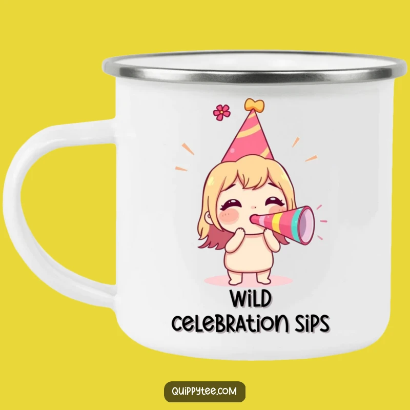 Funny Party Camping Mug: Excitement Outdoors, Perfect Funny Gift