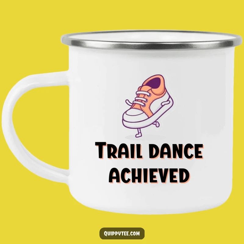 Adventure-Ready Dancing Shoe Camping Mug: Your Funny Companion for Footloose Escapes