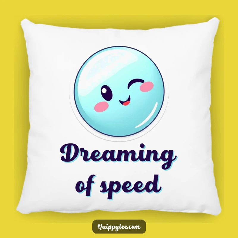 Comfy Funny Winking Button Pillow: Snuggle Up with Zippy Fun