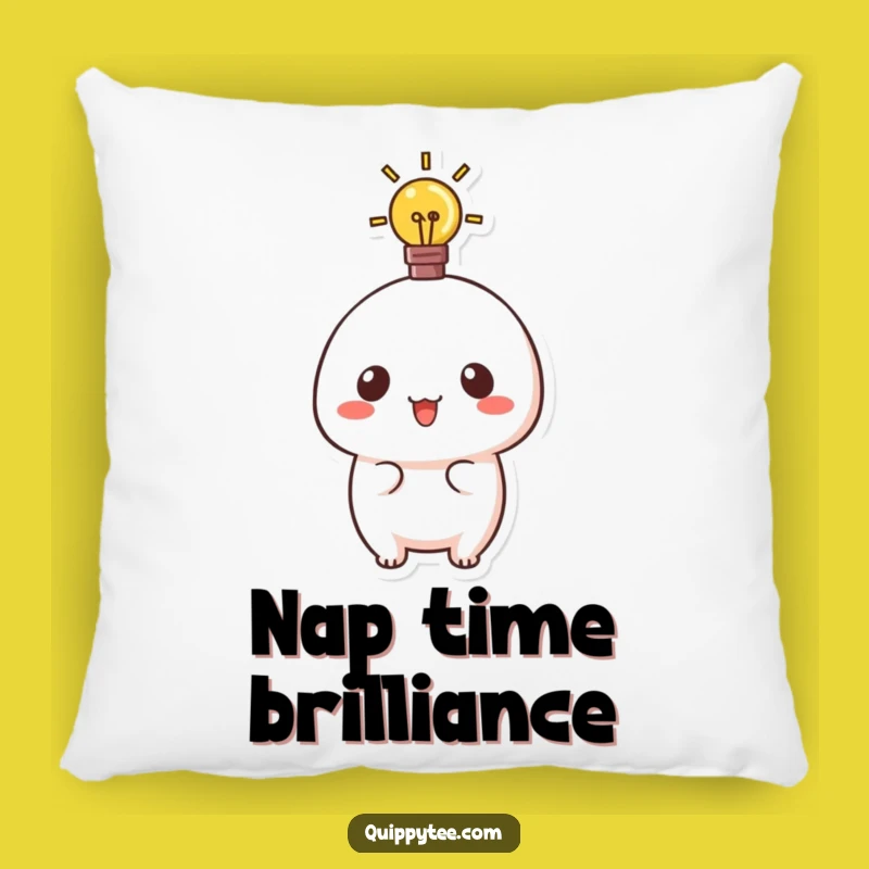 Cute Funny Kawaii Lightbulb Pillow: Dream Up Ideas