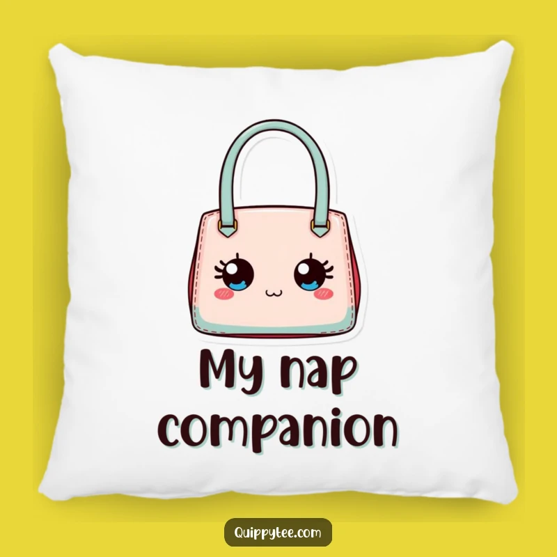 Funny Designer Handbag Pillow: Chic Comfort for Fashionable Homes
