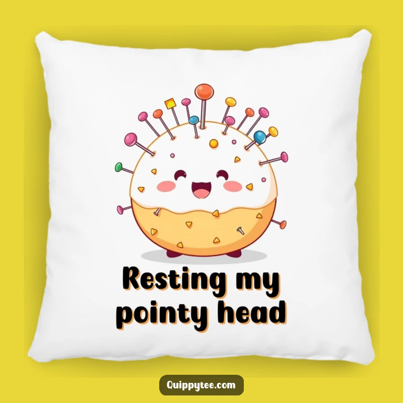 Funny Pin Cushion Pillow: Comfort and Humor for Your Crafting Space