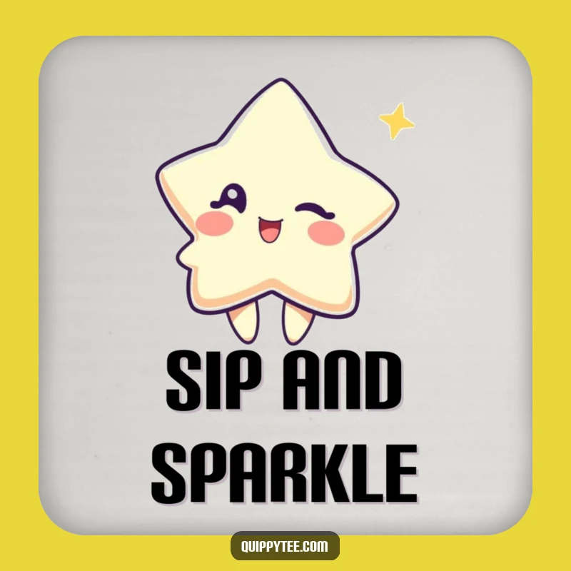 Protect Your Surfaces with a Funny Star Coaster: Sip with Cosmic Charm