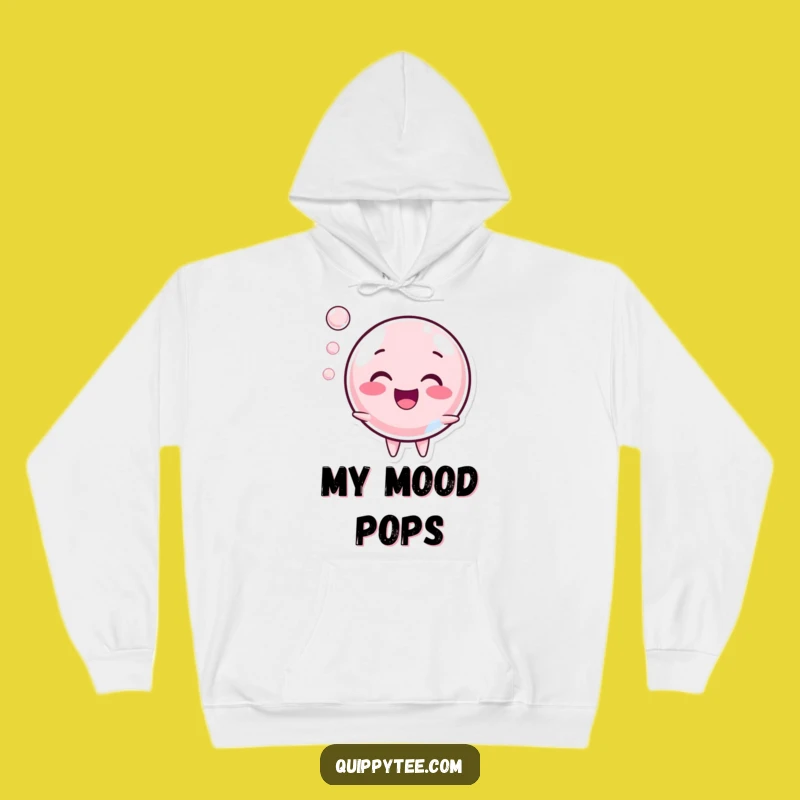 Cozy Funny Bubble Pop Hoodie: Stay Warm and Cheerful with This Popping Character Humorous Gift