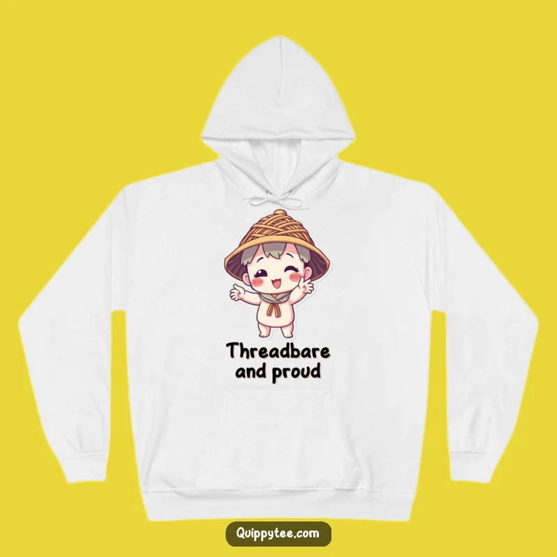 Cozy Funny Thread Hat Character Hoodie: Warmth & Witty Style