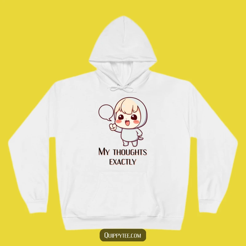 Funny Pointing Kawaii Hoodie: Cozy & Expressive Funny Gift