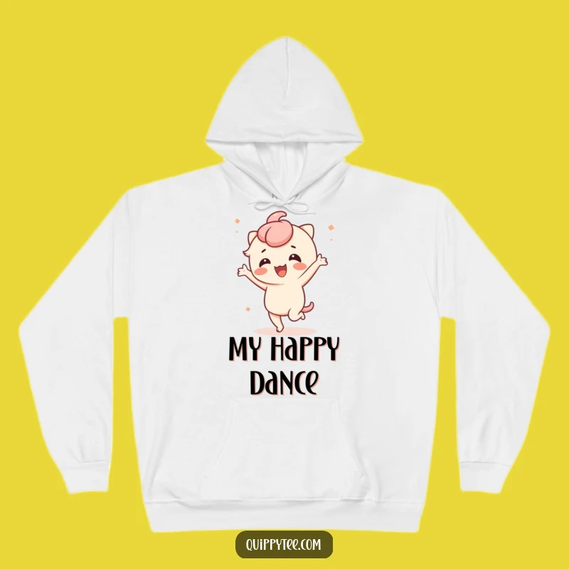 Cozy Funny Kawaii Dance Hoodie: Warm Up Your Moves!