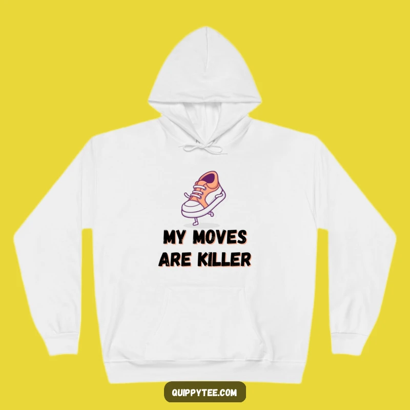 Cozy Dancing Shoe Hoodie: Step into Comfort and Funny Footwear Flair