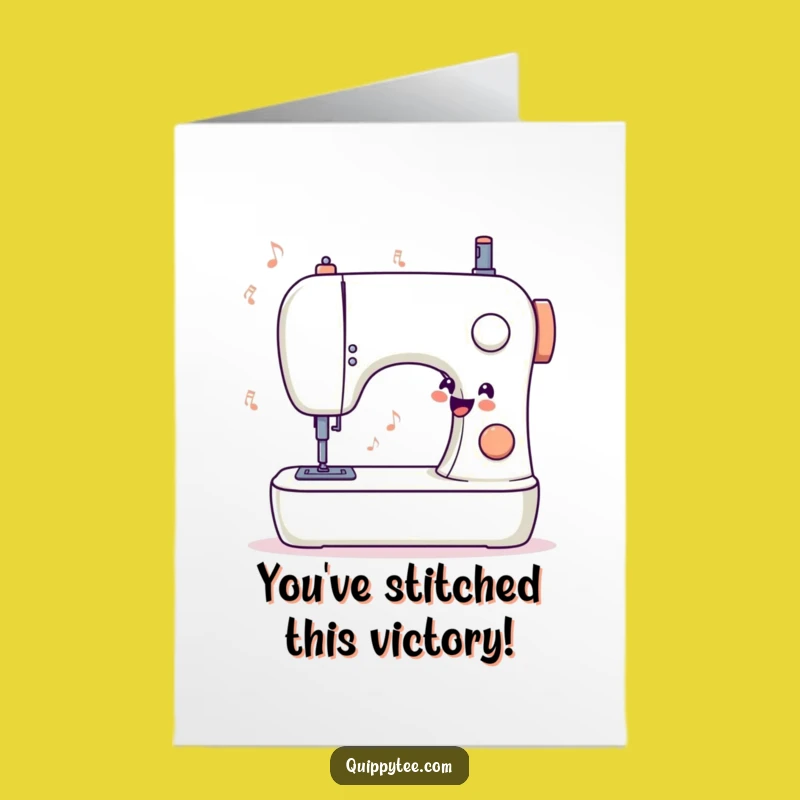 Thread Your Way to Congrats! Free Printable Sewing Card