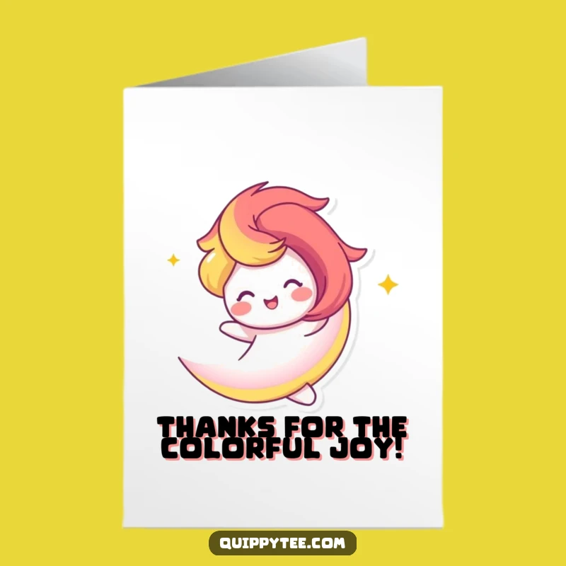 Free Printable Rainbow Thank You Card - Colorful DIY Downloadable