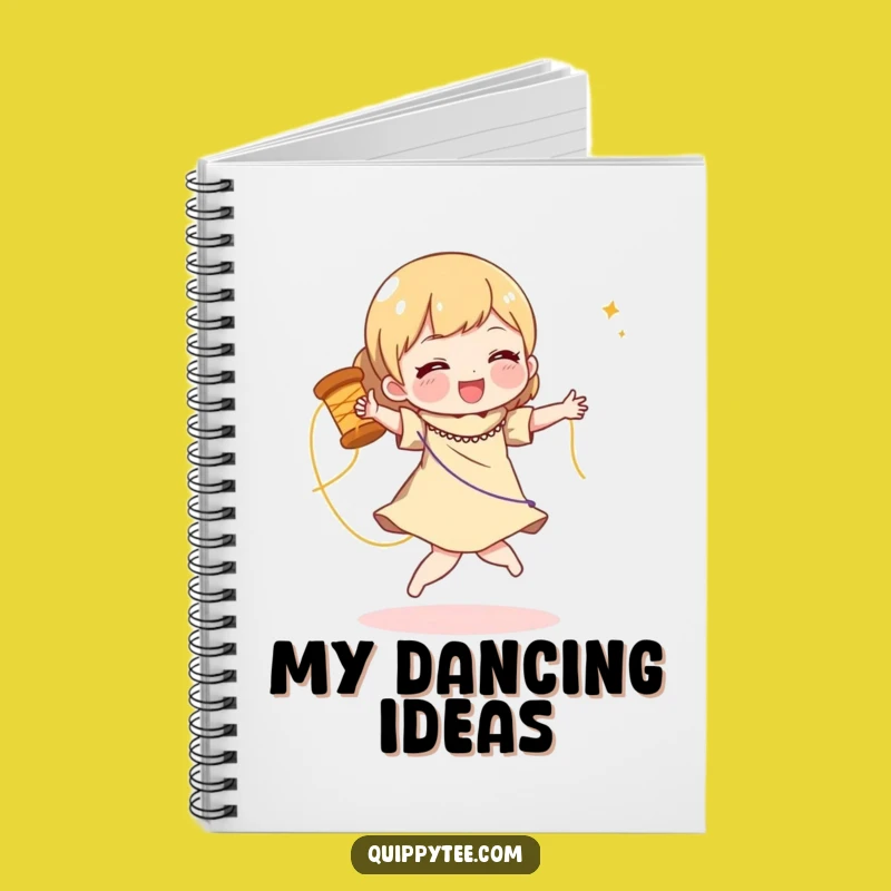 Funny Dancing Thread Notebook: Hilarious Journal for Creative Ideas