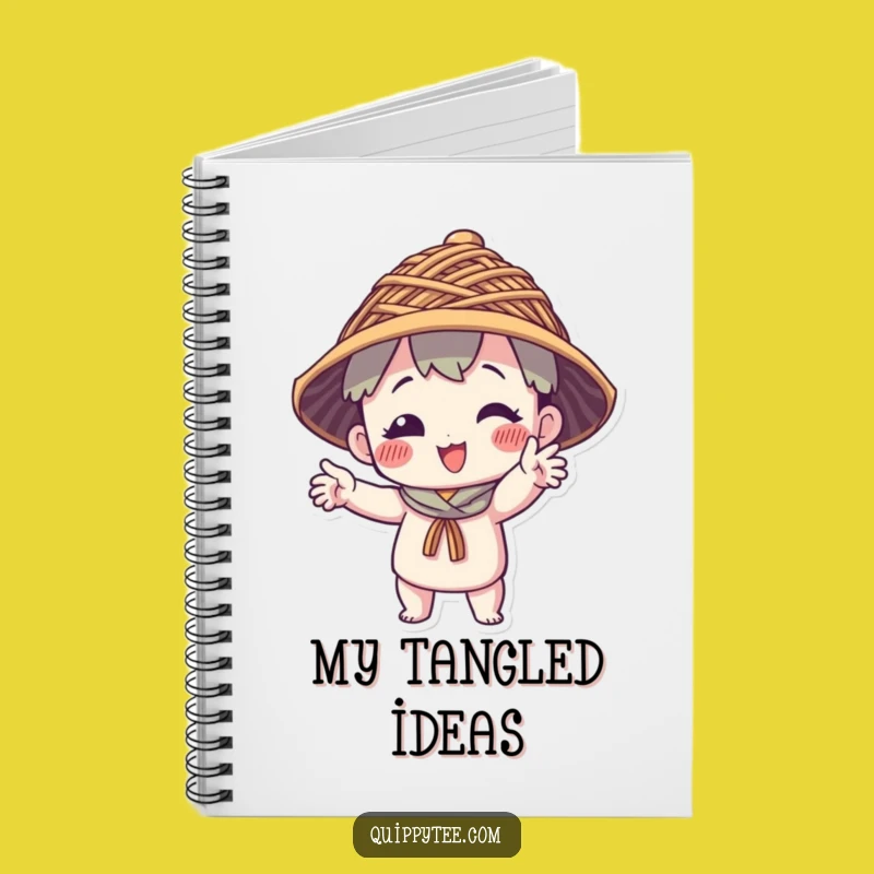 Funny Thread Hat Character Notebook: Jot Down Ideas with Quirky Flair