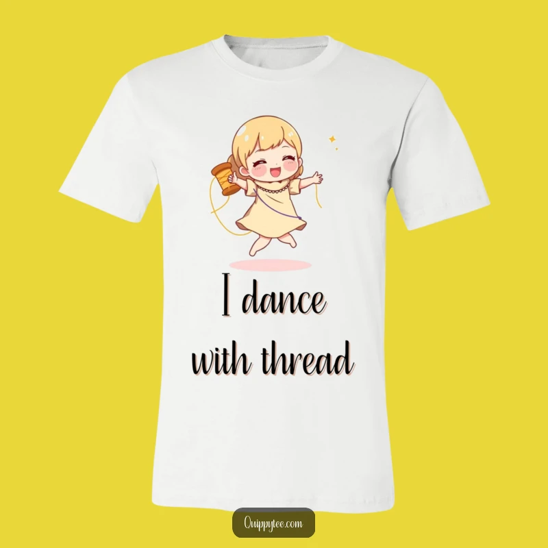 Funny Joyful Dance T-Shirt: Hilarious Thread Tee, Great Gift