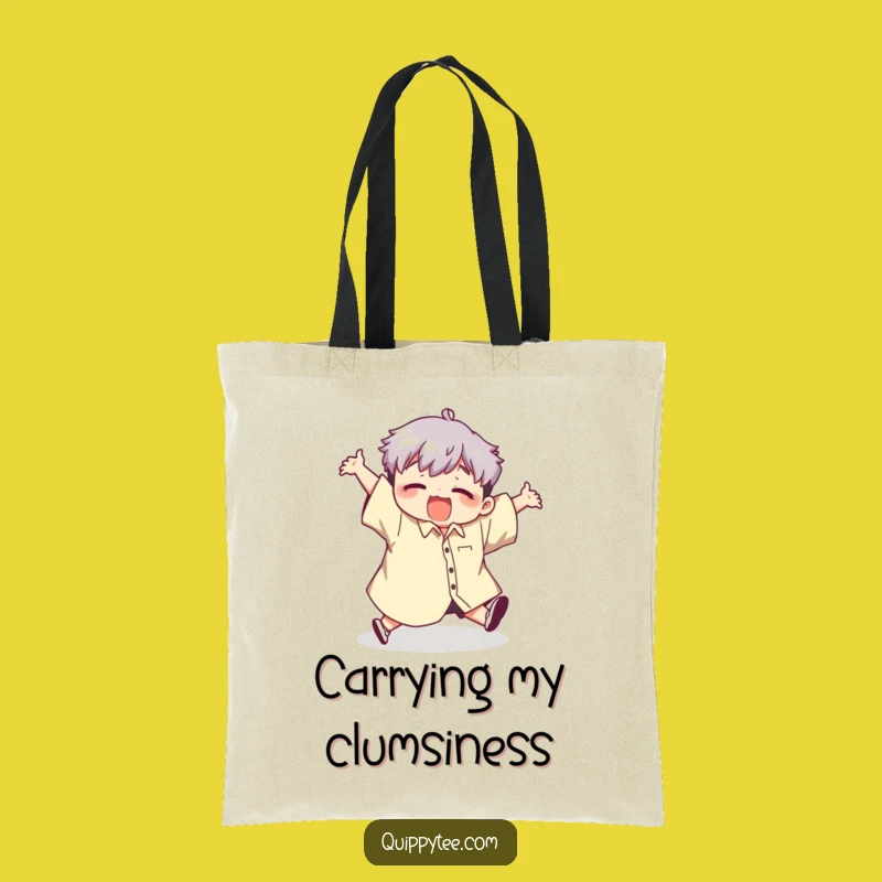 Funny Tripping Tote: Carry Comical Mishaps